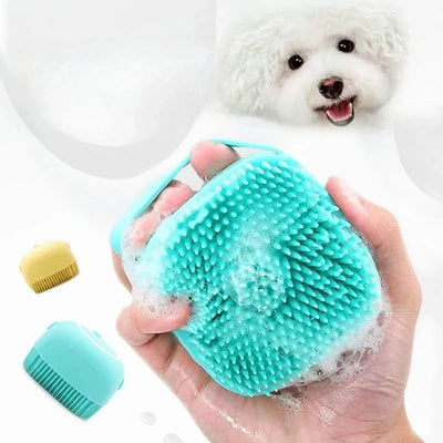 Pet Silicone Bath Brush