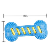 PAWSHIELD NATURAL™ Rubber Bone Chew Toy — Durable, Squeaky & Fun