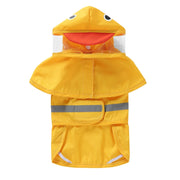 PAWSHIELD NATURAL™ Reflective Hooded Raincoat — Waterproof Style for Big Dogs