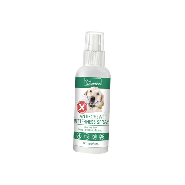 PAWSHIELD NATURAL™ Anti-Chew Training Spray — Stop Biting & Protect Your Home
