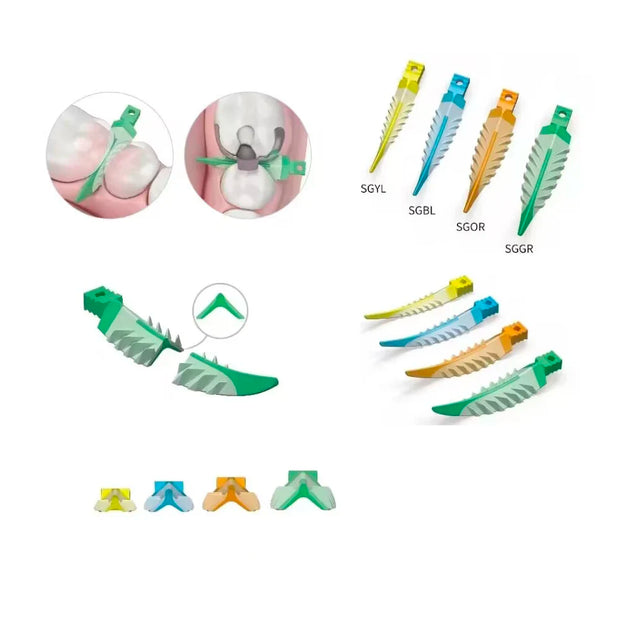 PAWSHIELD NATURAL™ 40Pcs Dental Composite Wedges — Adaptive, Autoclavable & Professional Grade