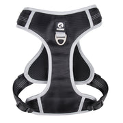PAWSHIELD NATURAL™ Reflective Mesh Dog Harness & Leash Set — Breathable Comfort & Secure Control